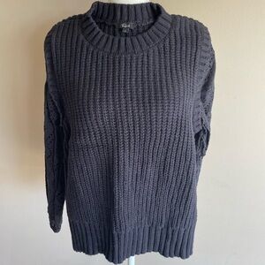 Women's Rail's Mixed Media Sleeve Sweater - Sz. L